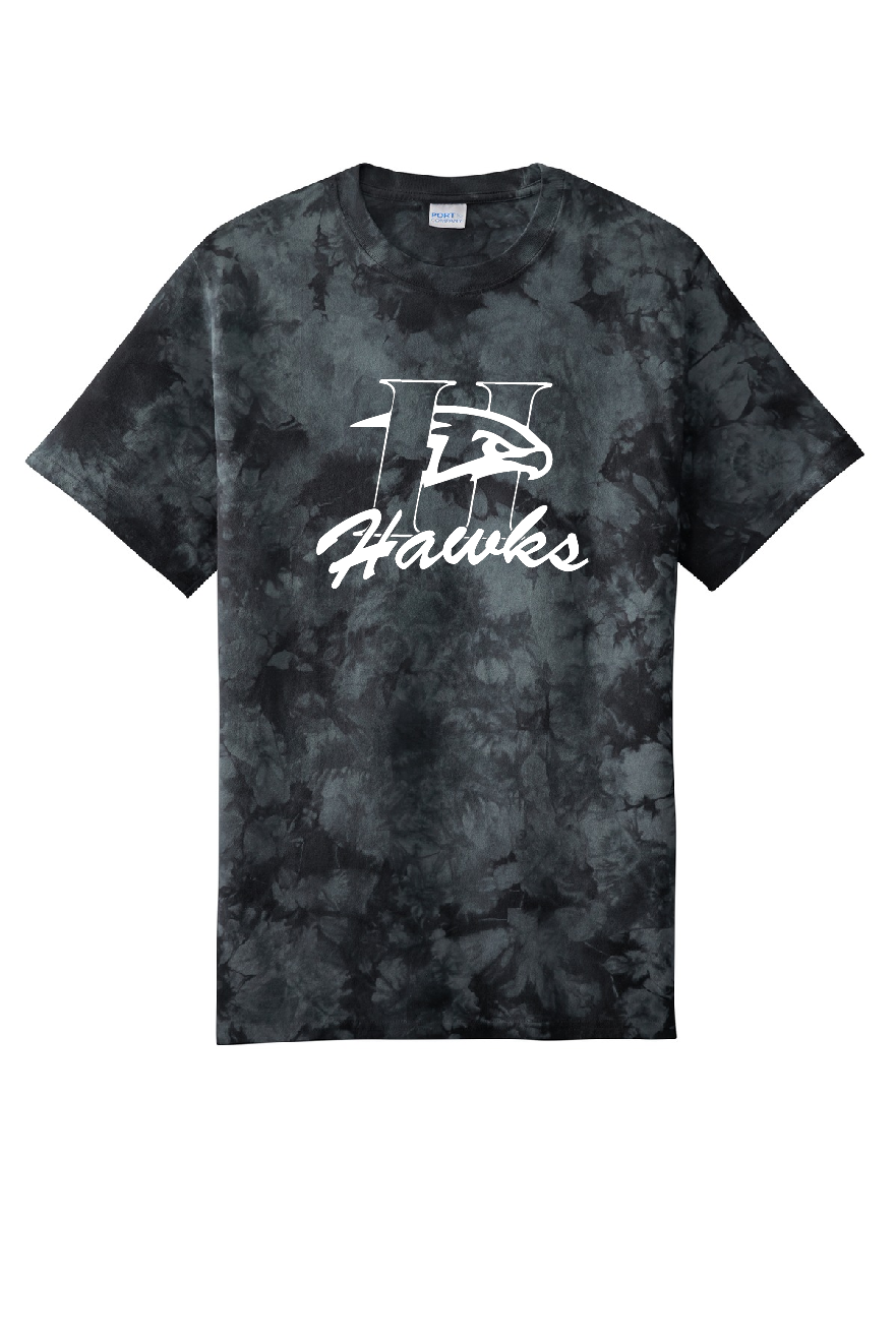 Hawks (logo 2) Tie Dye T-Shirt