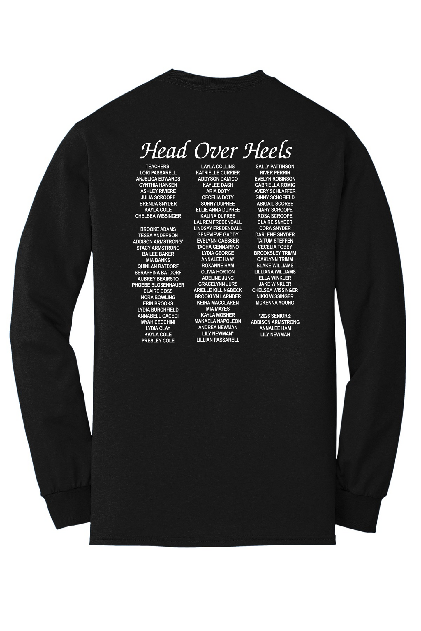 HOH Recital Long Sleeve