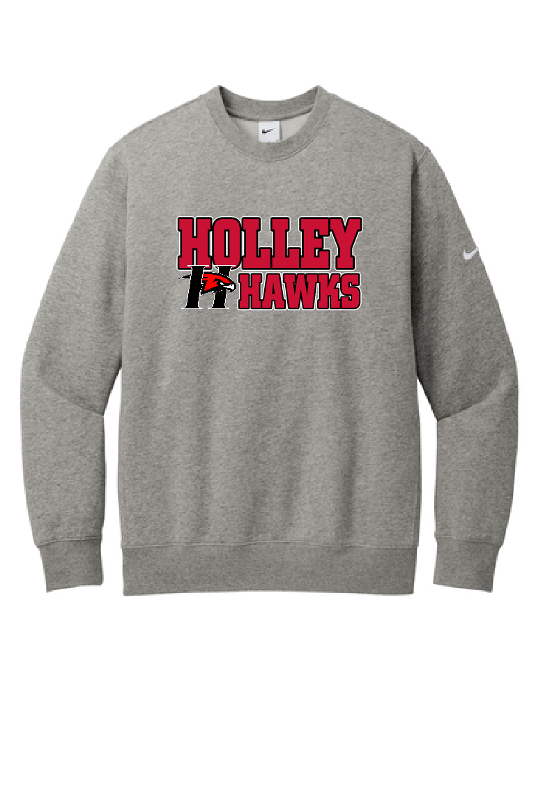 Holley Hawks Nike Crewneck Sweatshirt *new logo*