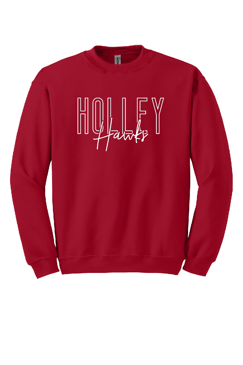 Holley Hawks Crewneck Sweatshirt *new logo*