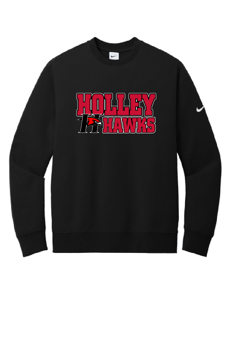 Holley Hawks Nike Crewneck Sweatshirt *new logo*