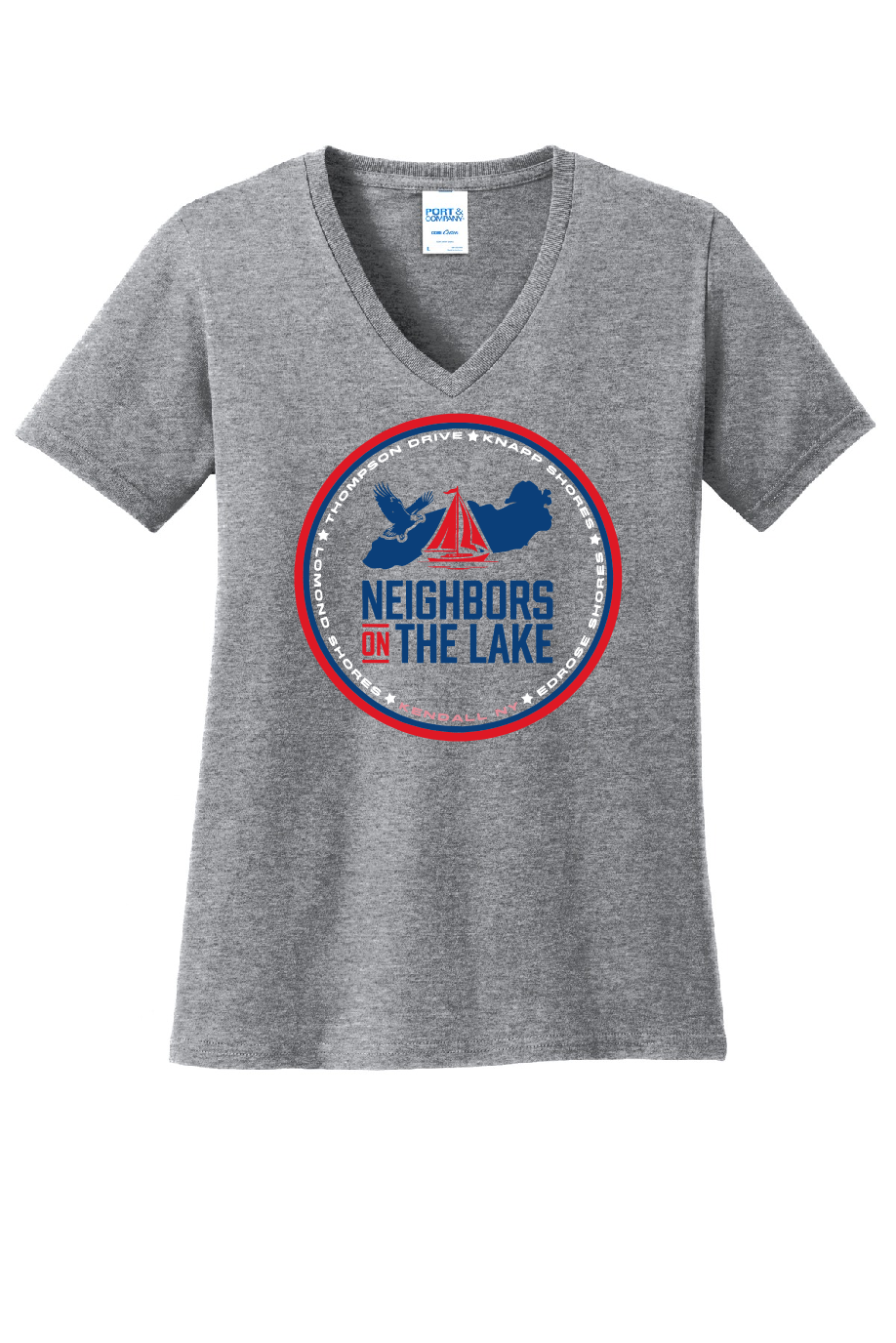 NOTL V-Neck T-Shirt (full front)