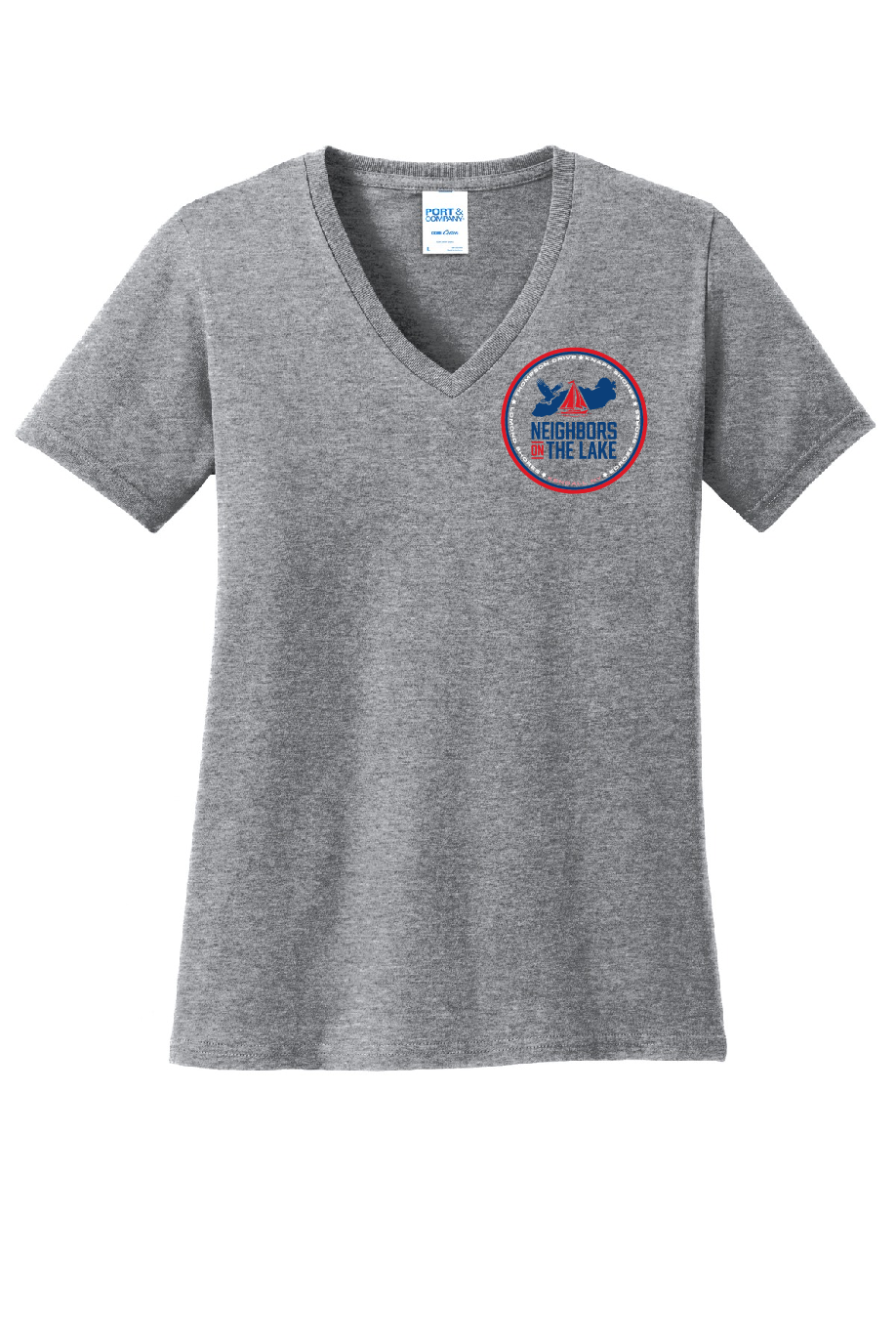 NOTL V-Neck T-Shirt (pocket logo)