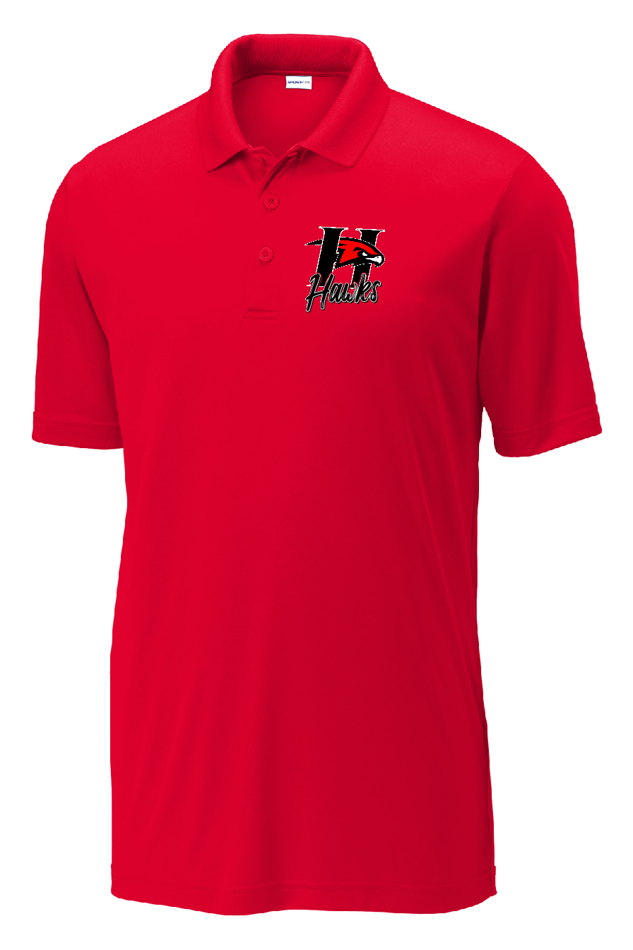 Hawks Polyester Polo *new logo*