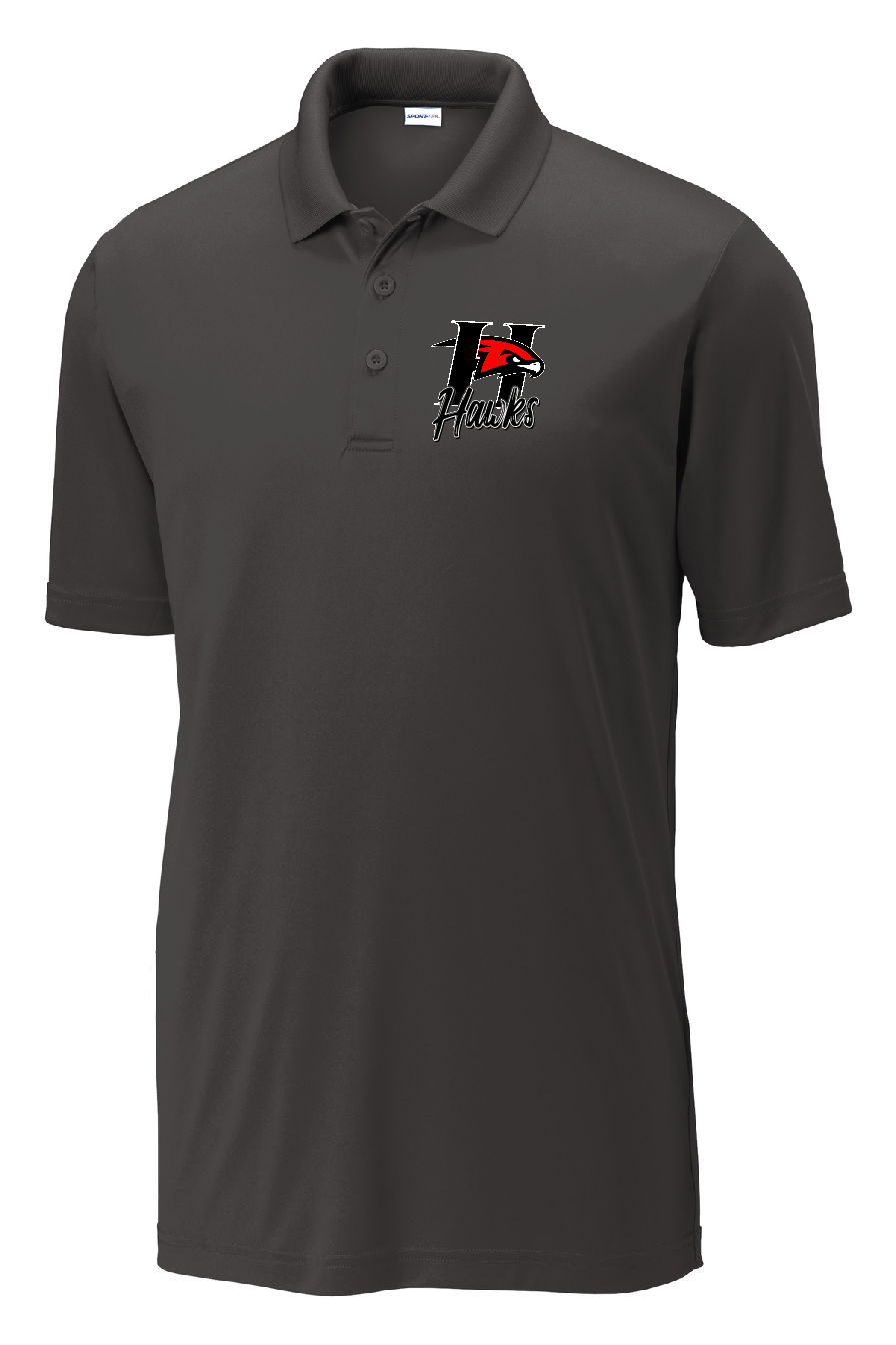 Hawks Polyester Polo *new logo*
