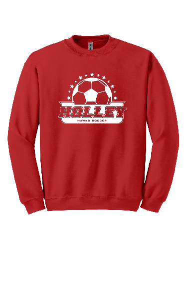 Holley Hawks Soccer Crewneck Sweatshirt