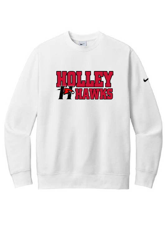 Holley Hawks Nike Crewneck Sweatshirt *new logo*