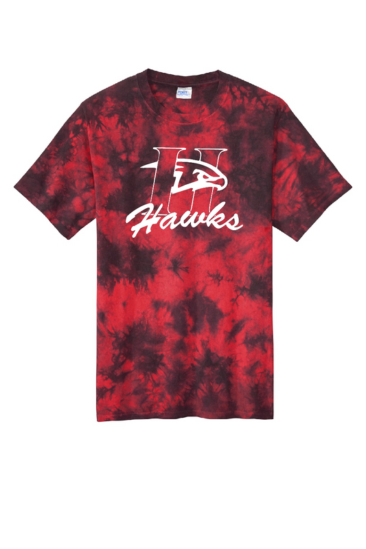 Hawks (logo 2) Tie Dye T-Shirt
