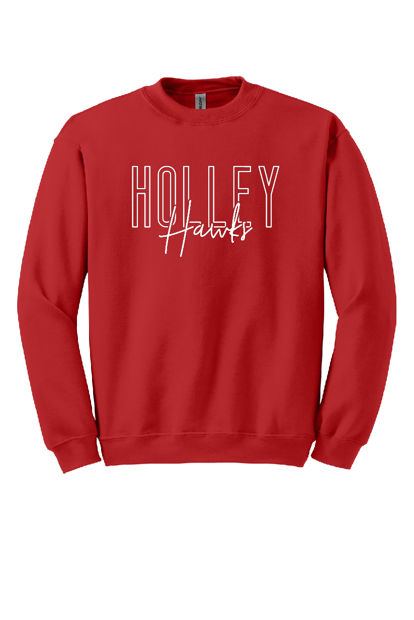 Holley Hawks Crewneck Sweatshirt *new logo*