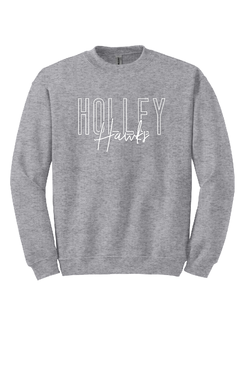 Holley Hawks Crewneck Sweatshirt *new logo*
