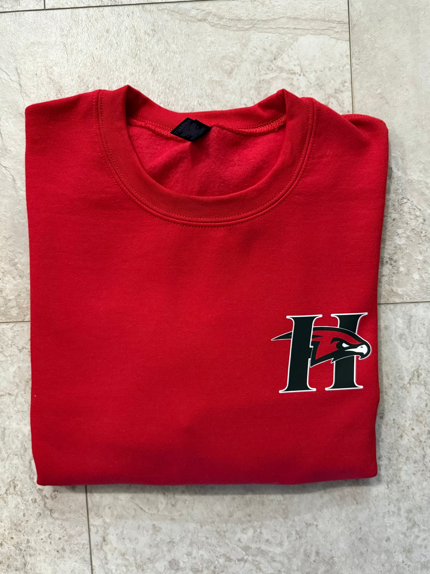 Holley Hawks Spirit Style Crewneck Sweatshirt