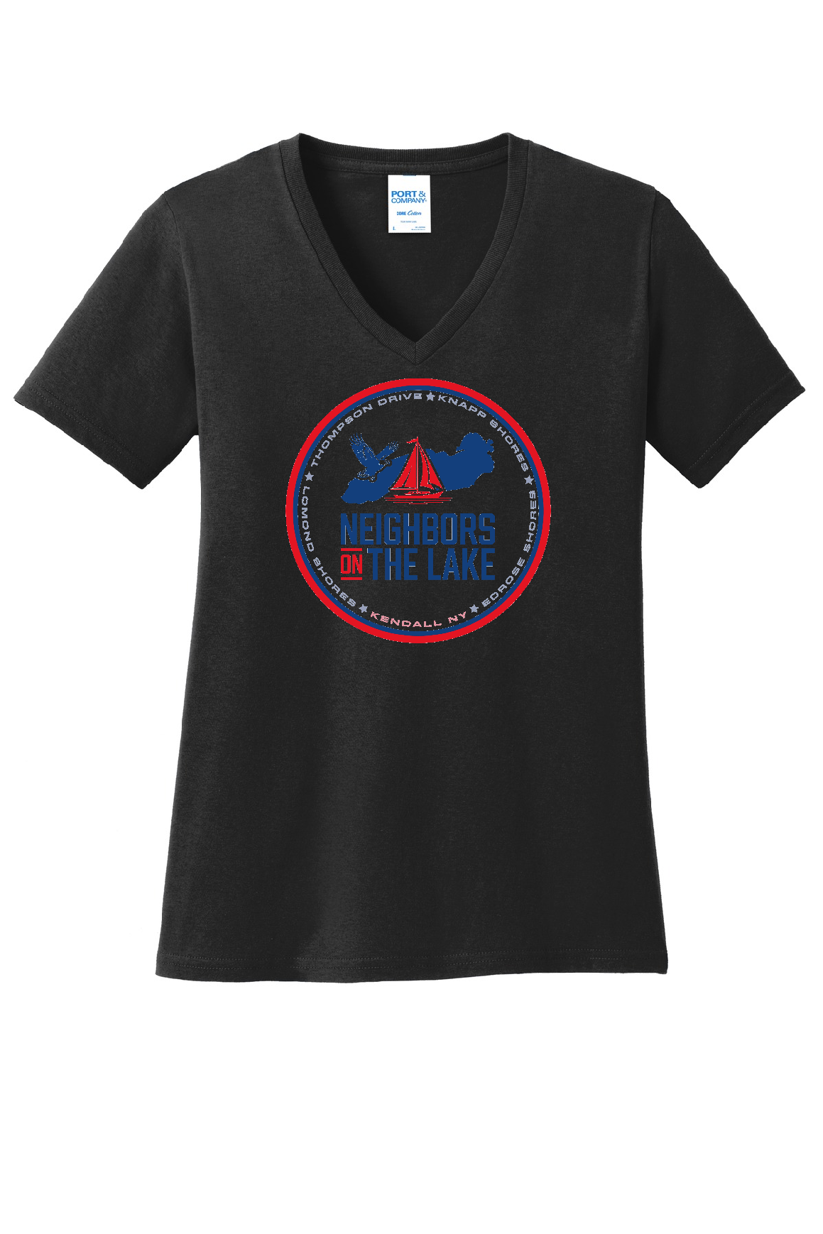 NOTL V-Neck T-Shirt (full front)
