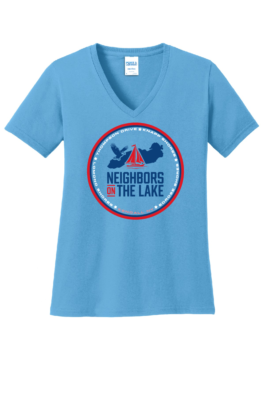 NOTL V-Neck T-Shirt (full front)