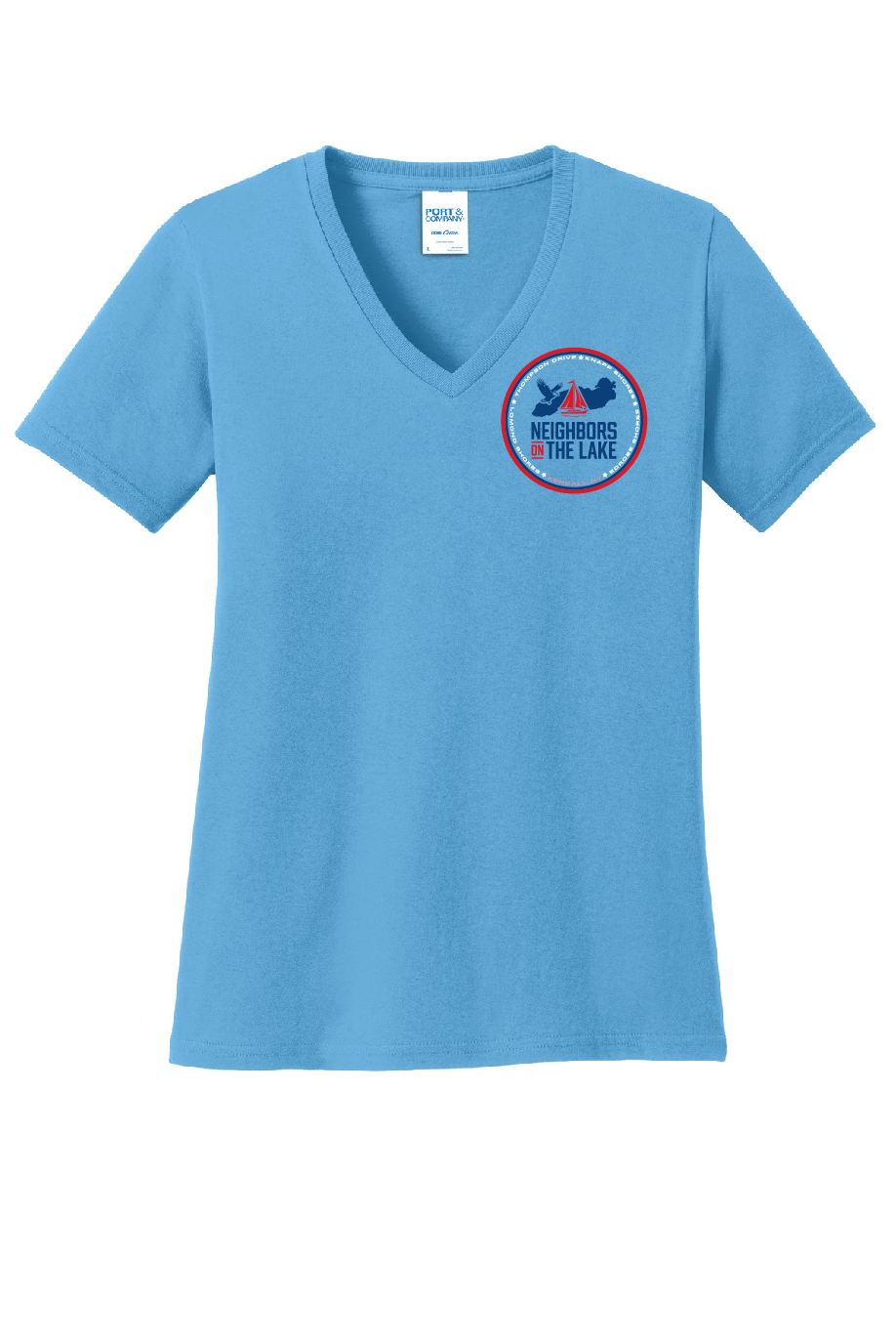 NOTL V-Neck T-Shirt (pocket logo)
