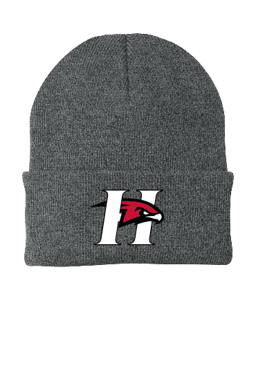 Embroidered Hawk Winter Hat