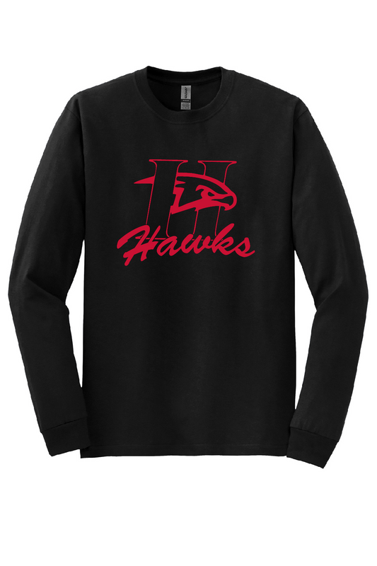 Hawks (logo 2) Long Sleeve Shirt