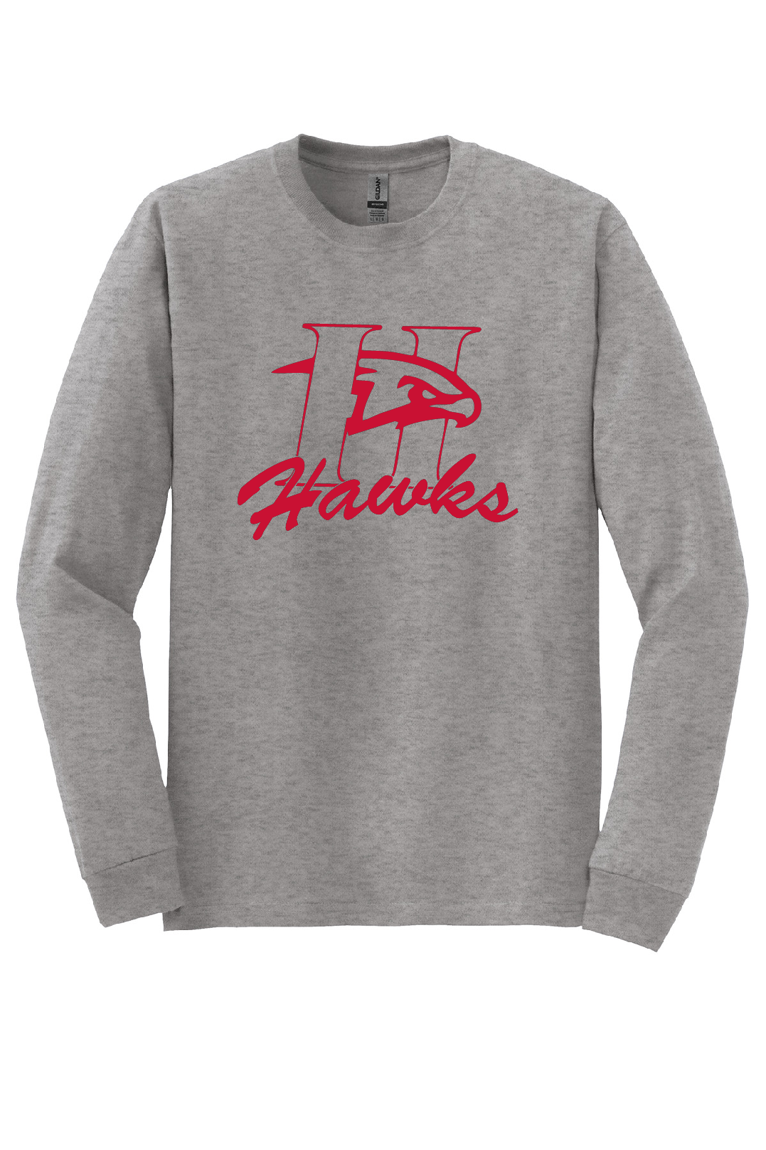 Hawks (logo 2) Long Sleeve Shirt