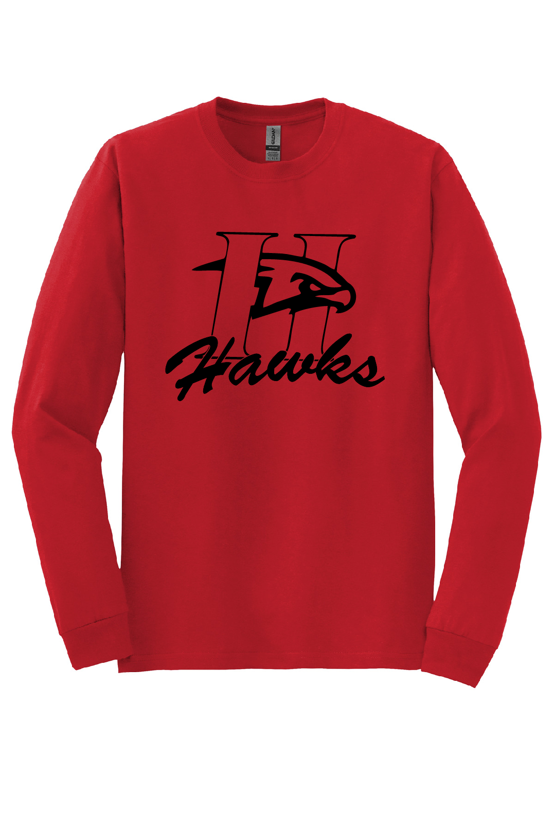 Hawks (logo 2) Long Sleeve Shirt