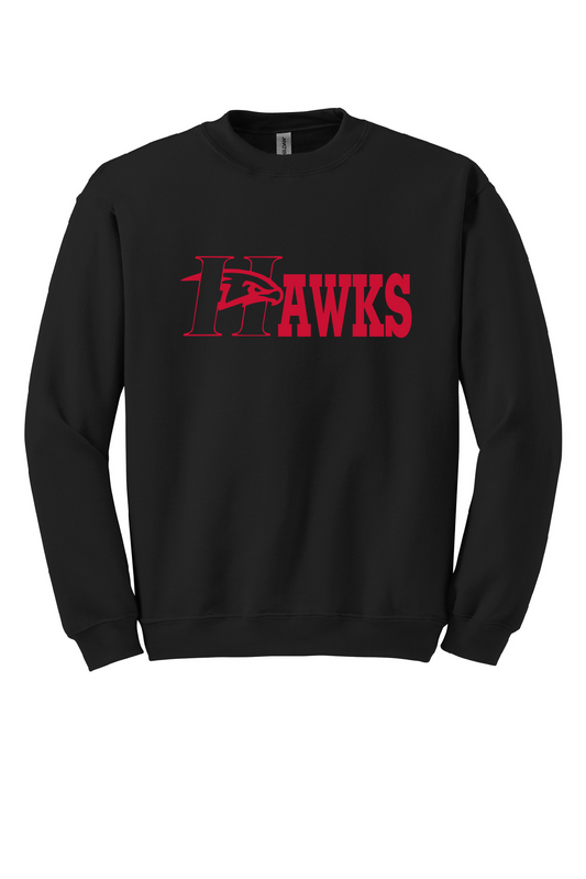 Hawks (logo 3) Crewneck Sweatshirt