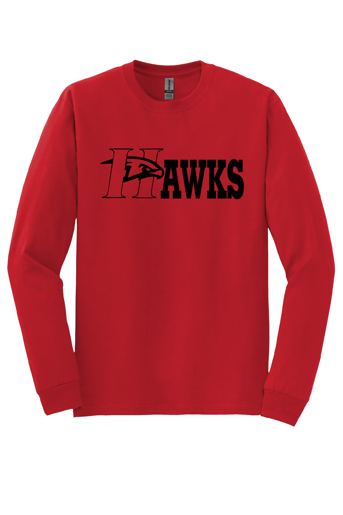 Hawks (logo 3) Long Sleeve Shirt