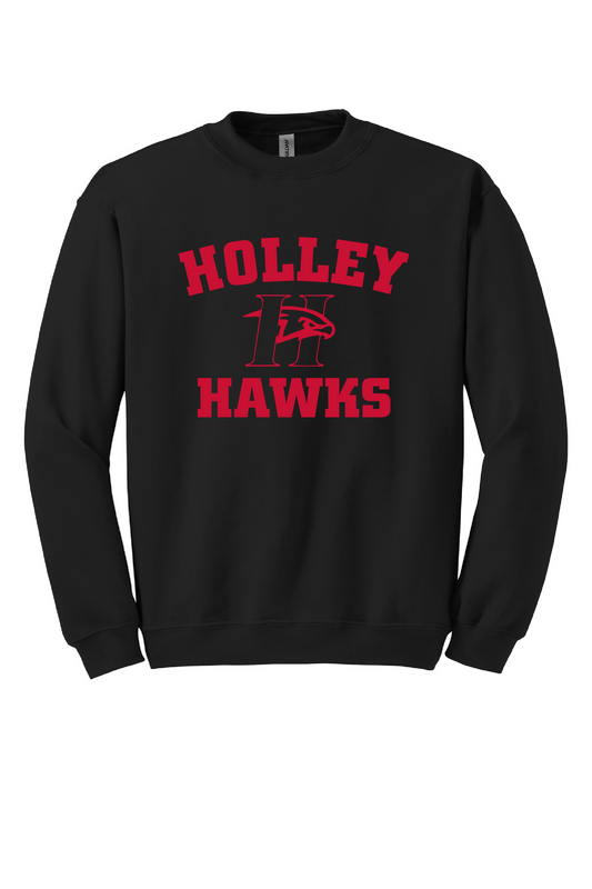 Holley Hawks (logo 2) Crewneck Sweatshirt