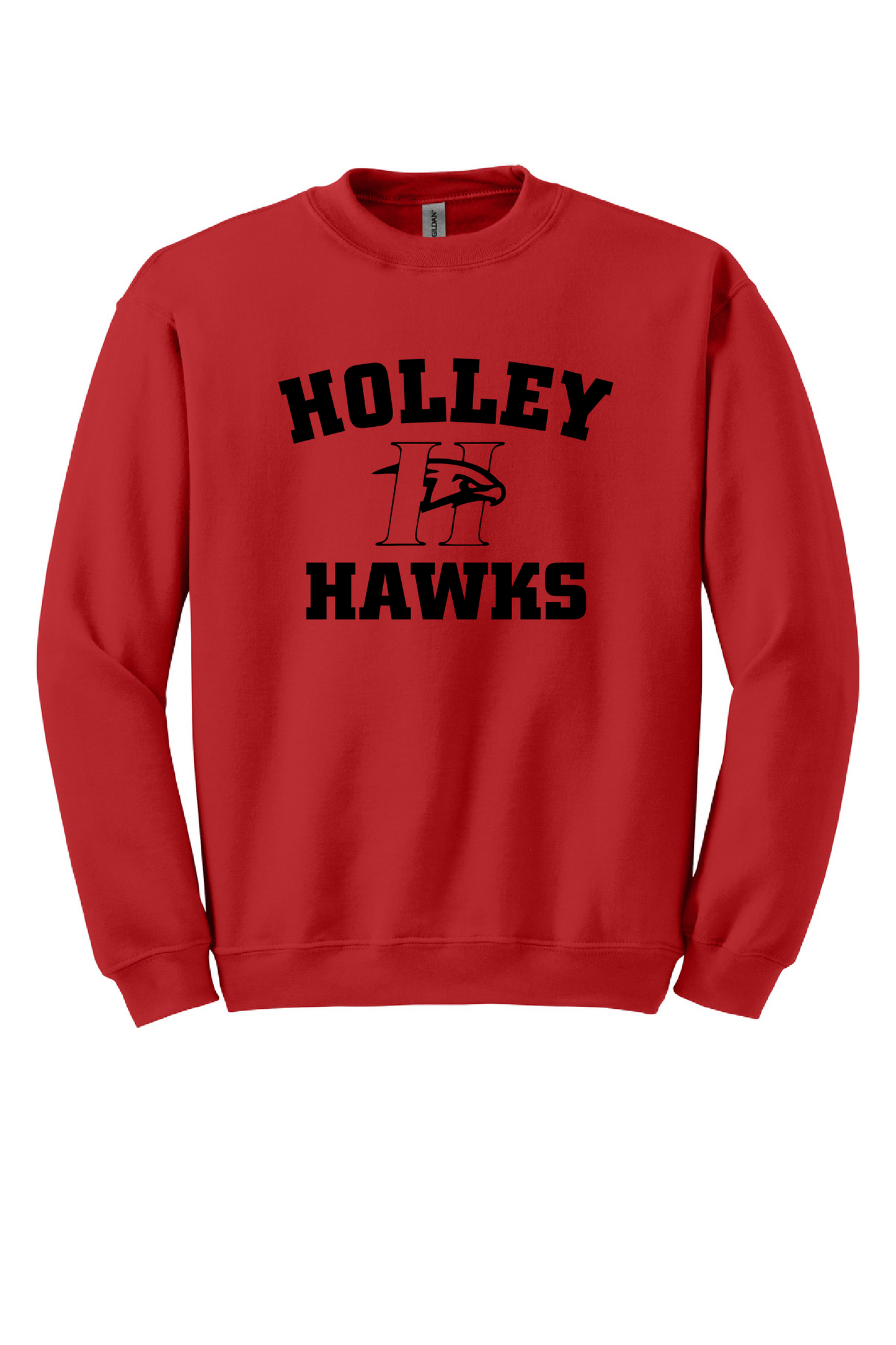 Holley Hawks (logo 2) Crewneck Sweatshirt