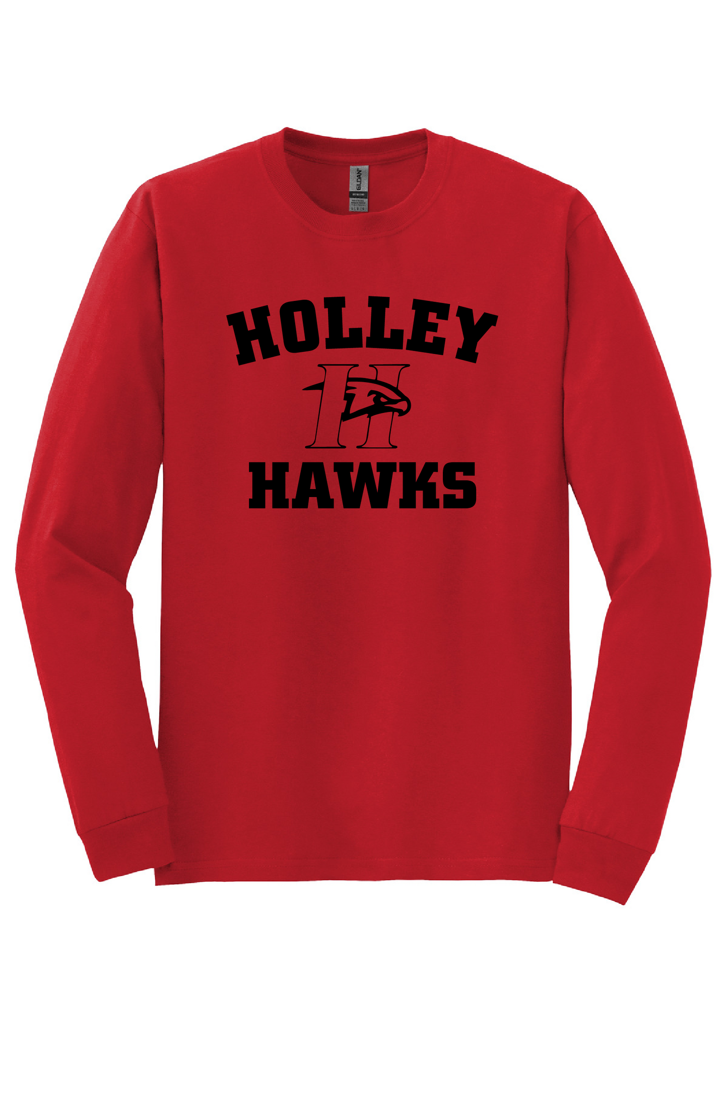 Holley Hawks (logo 2) Long Sleeve Shirt