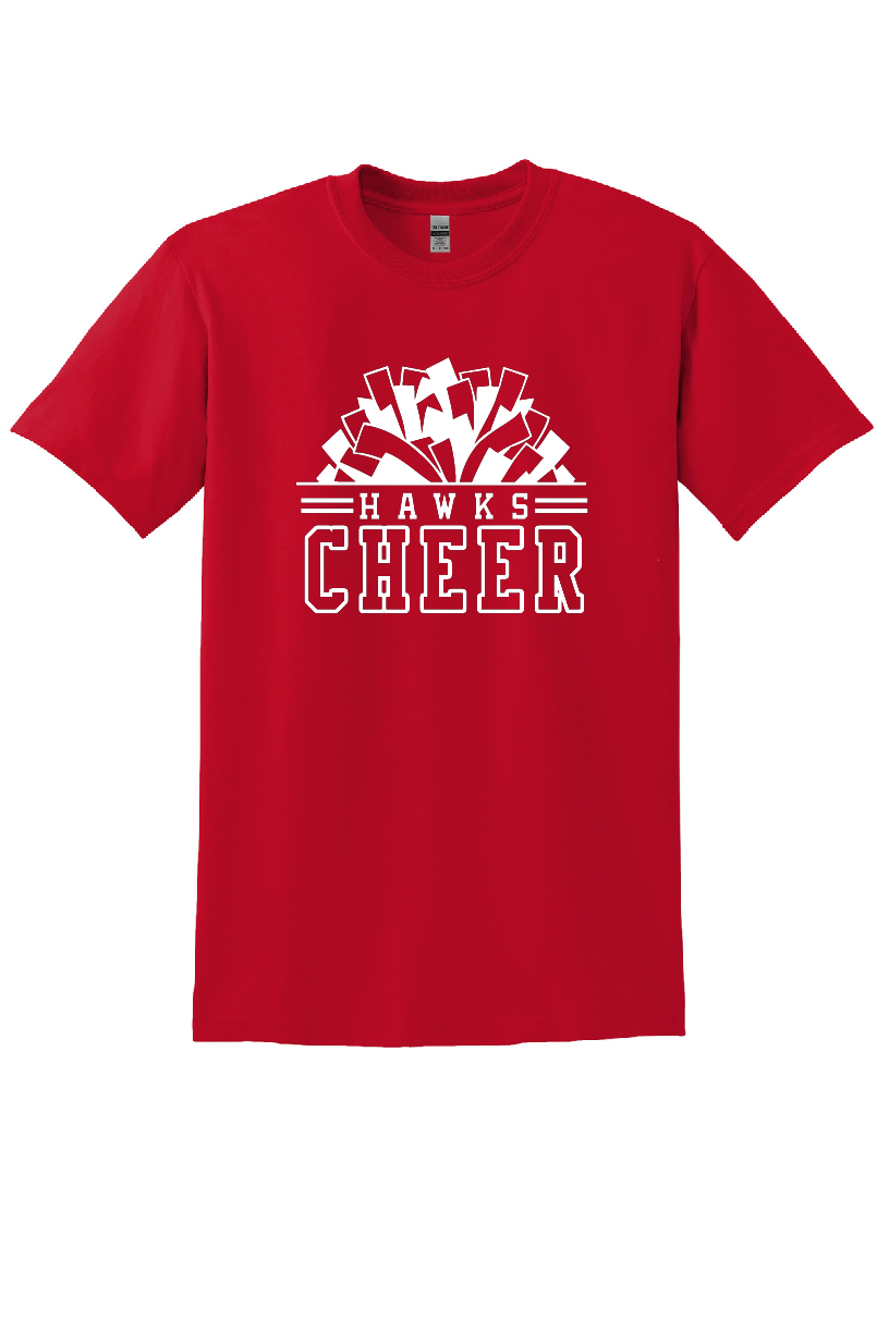 Jr Hawks Cheer T-Shirt