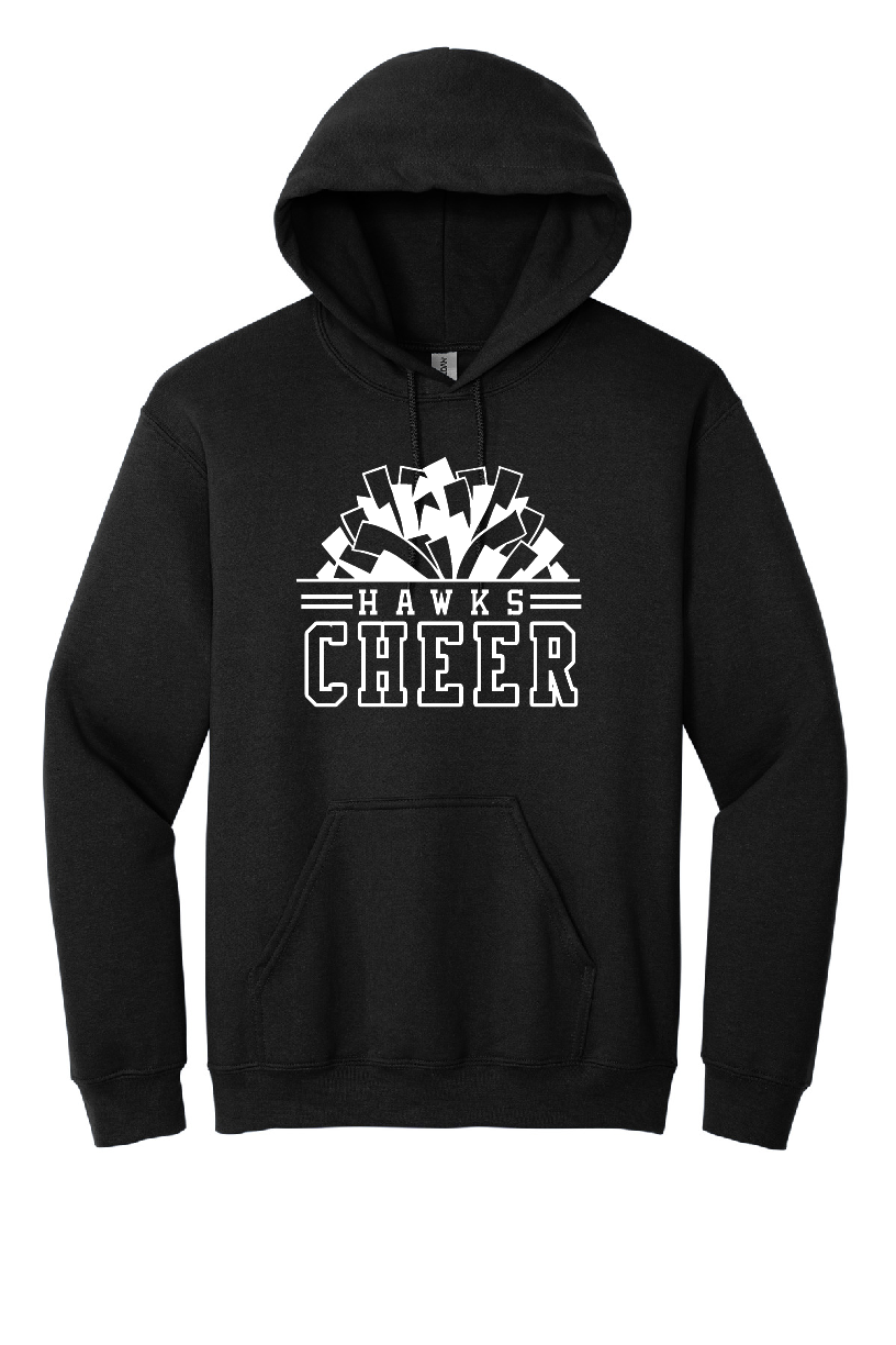 Jr Hawks Cheer Hoodie