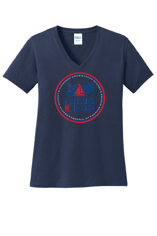 NOTL V-Neck T-Shirt (full front)