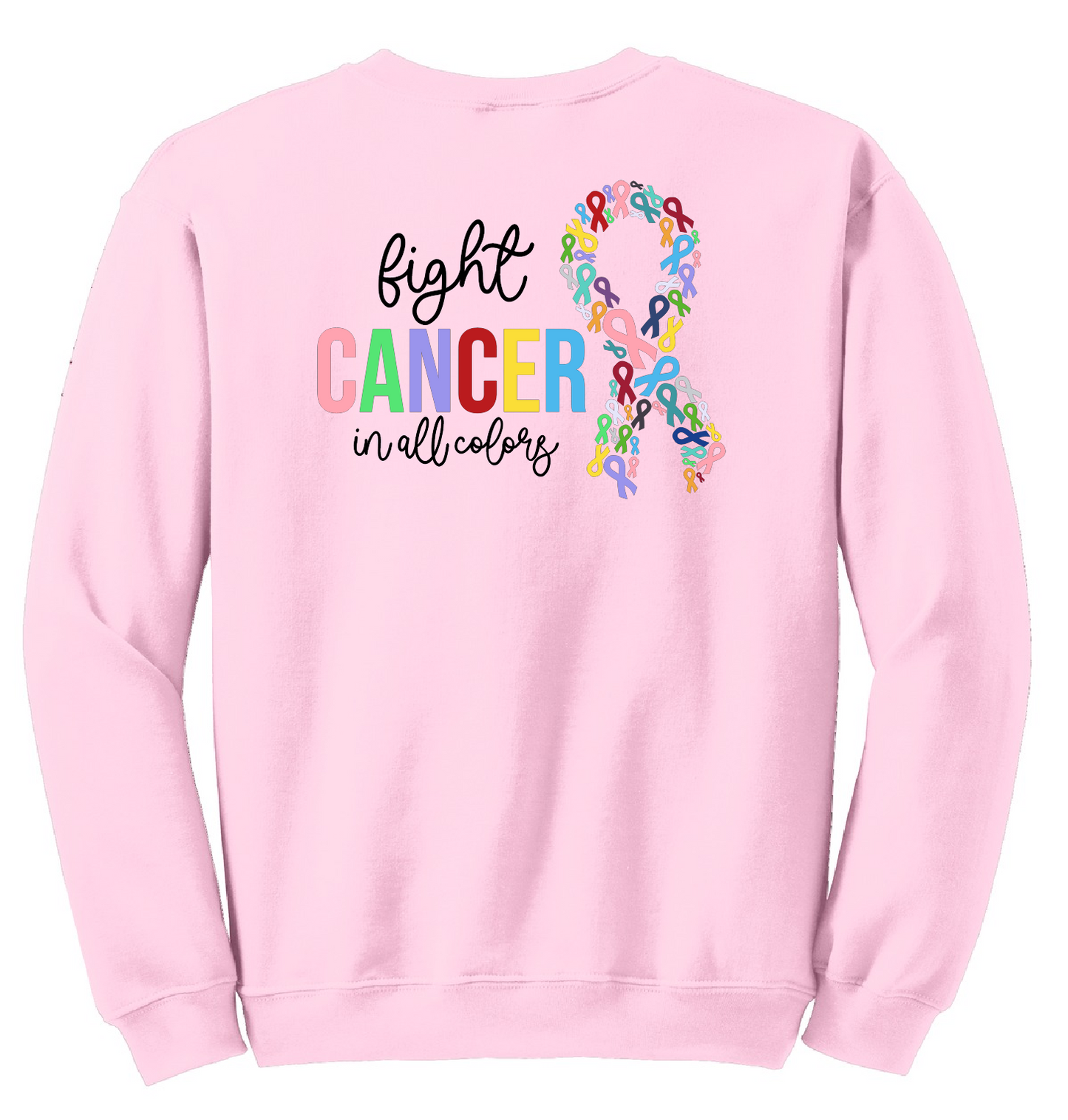 Corning Fights Cancer Crewneck Sweatshirt