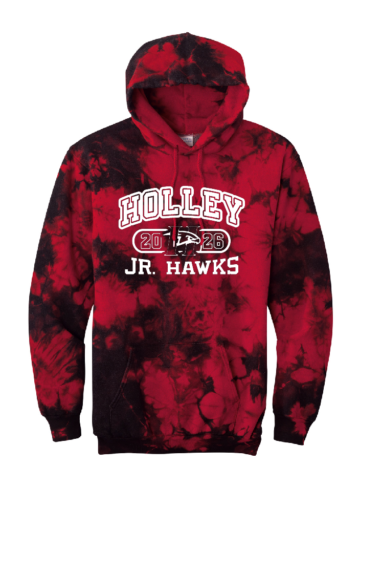 Jr Hawks 2026 Tie Dye Hoodie
