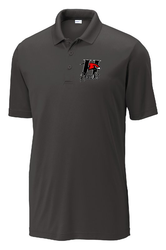 Hawks Polyester Polo *new logo*
