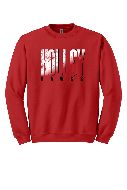 Holley Hawks (logo 3) Crewneck Sweatshirt