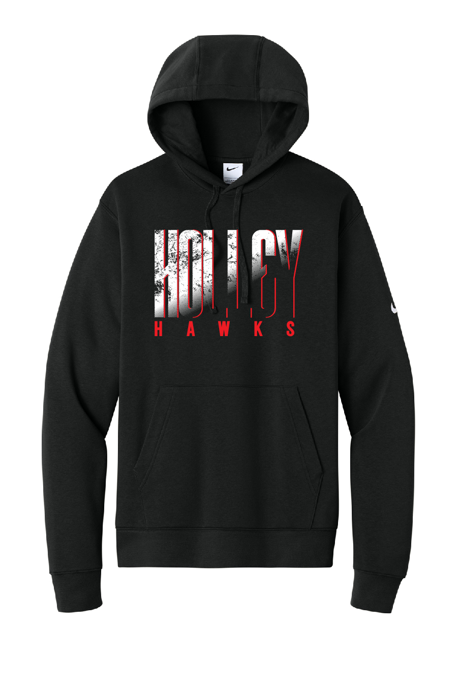 Holley Hawks (logo 3) Nike Hoodie