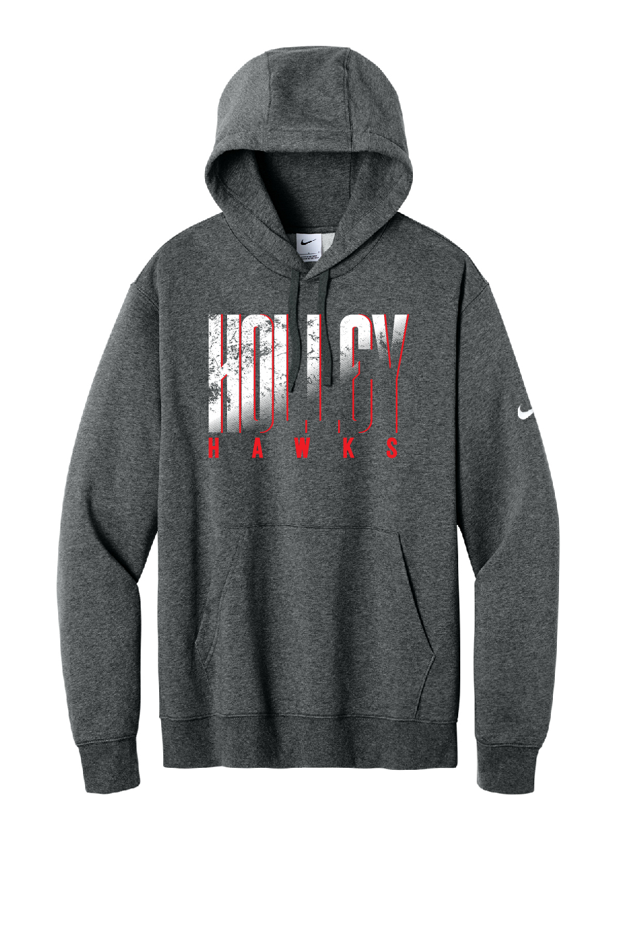 Holley Hawks (logo 3) Nike Hoodie