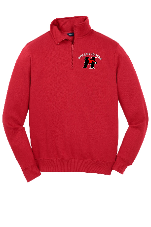 Holley Hawks 1/4 Zip Sweatshirt