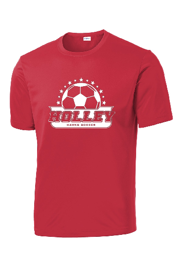 Holley Hawks Soccer Performance T-Shirt