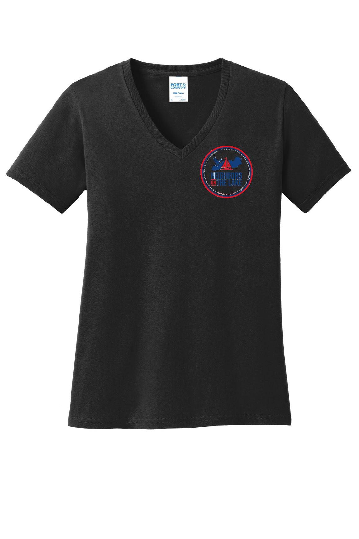 NOTL V-Neck T-Shirt (pocket logo)