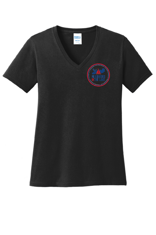 NOTL V-Neck T-Shirt (pocket logo)