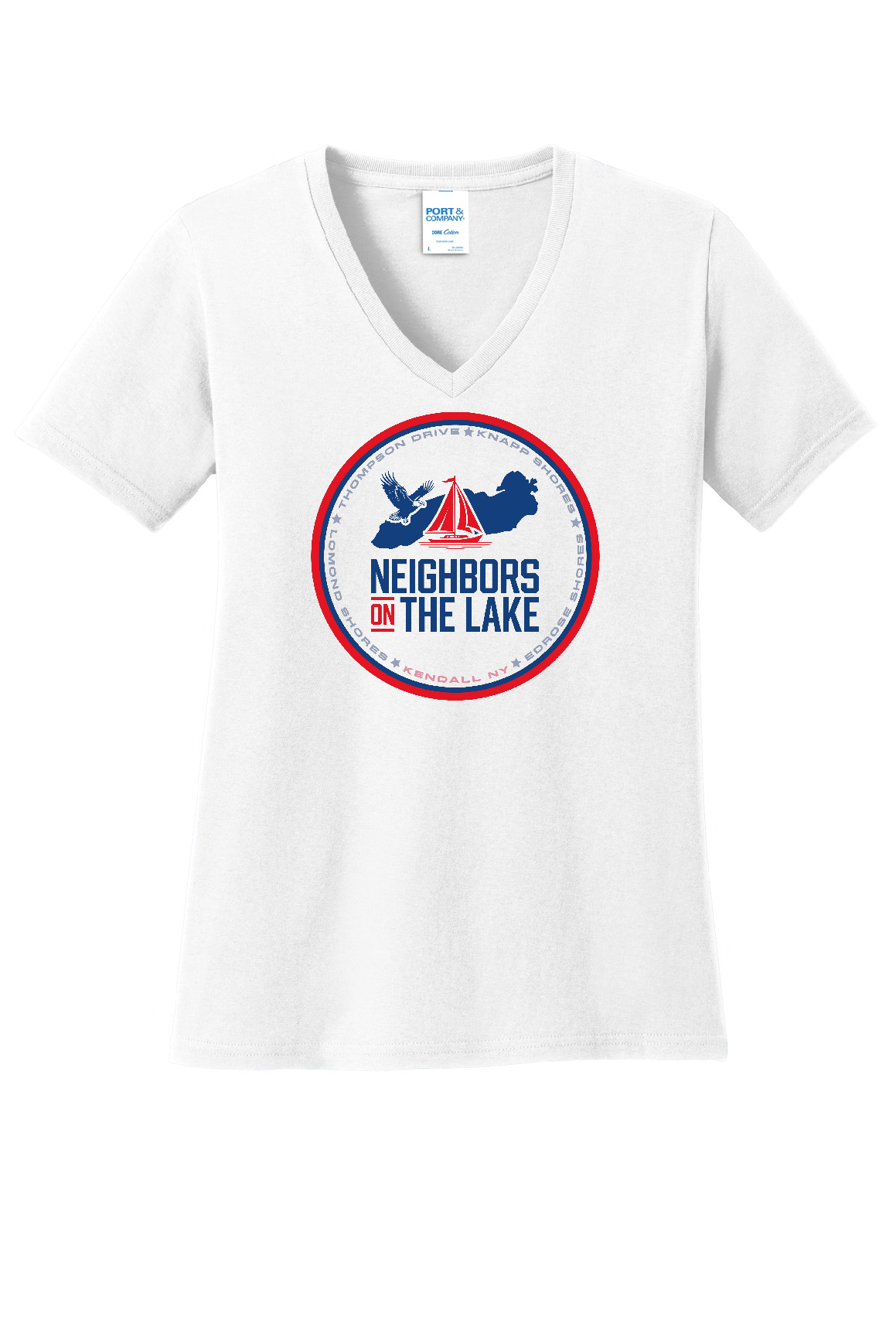 NOTL V-Neck T-Shirt (full front)