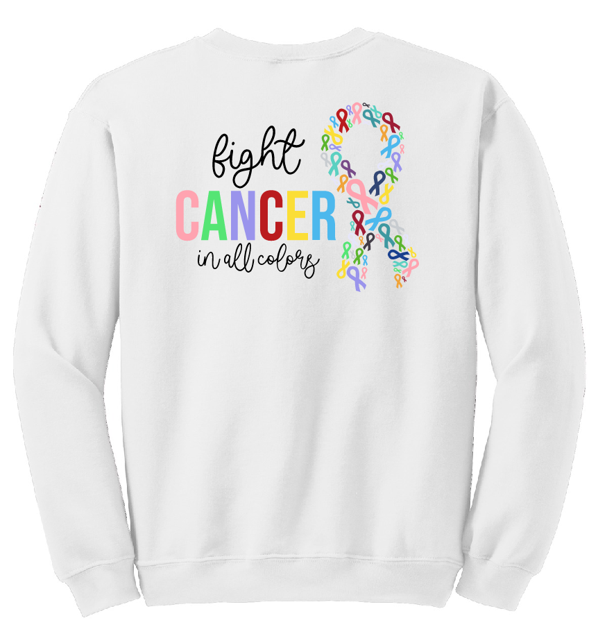 Corning Fights Cancer Crewneck Sweatshirt