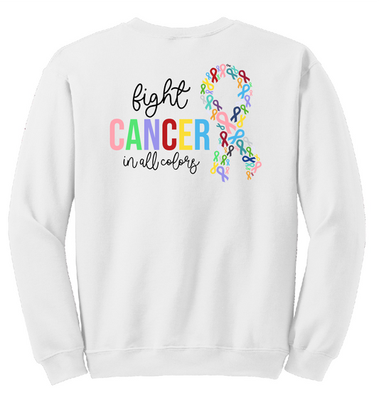 Corning Fights Cancer Crewneck Sweatshirt