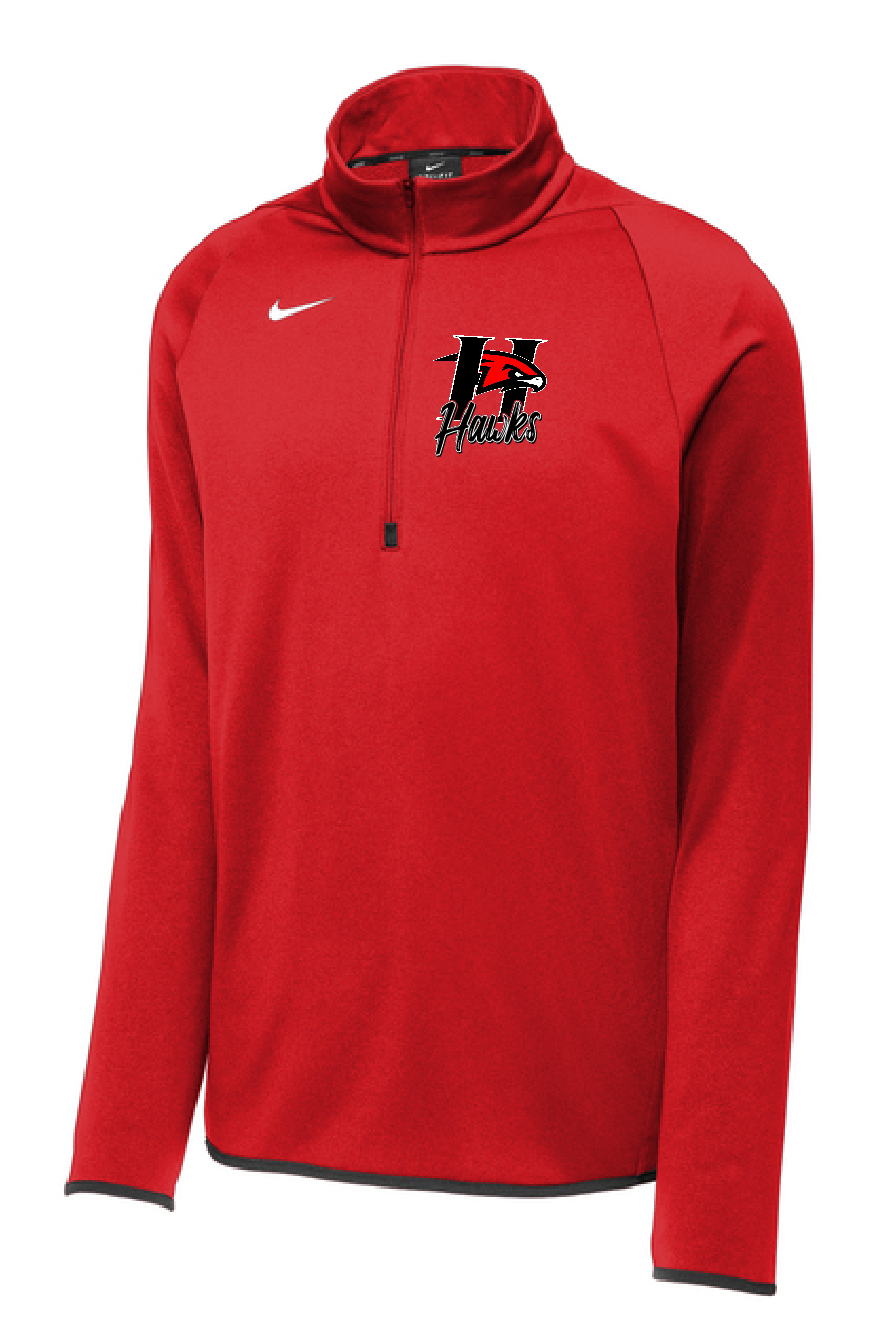 Hawks Nike Therma-FIT 1/4 Zip *new logo*